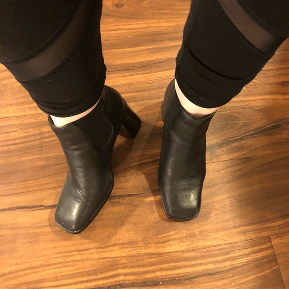 White Mountain Black Booties - Picture 7 of 8